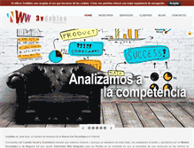 Tablet Screenshot of 3vdobles.com